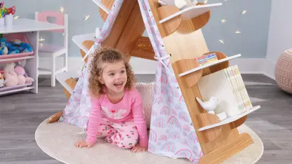 KidKraft Book Nook Tent with Shelves