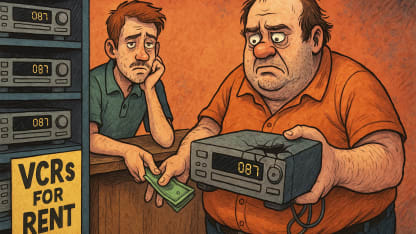 VCRs for rent: Shoddy Goods 087