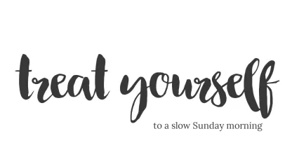 It's time to treat yourself. What do you do: