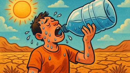 How do you stay hydrated?