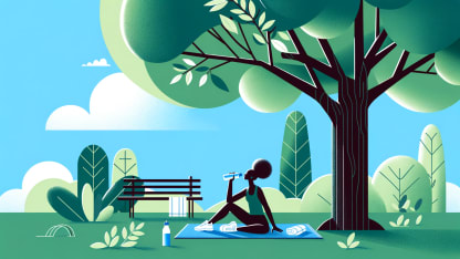 How do you cool down after a workout?