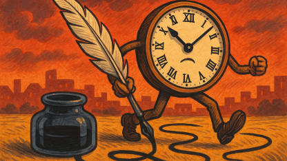 Ink for IRK thread, time Marches on