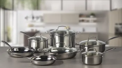 Cuisinart Professional 12 Piece Tri-ply Stainless Steel Cookware Set