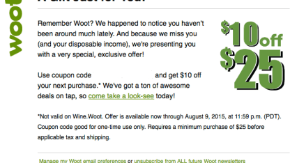 Woot dot com coupon