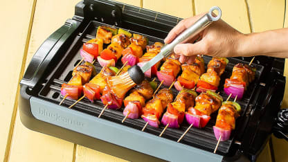 Blue Jean Chef 1800W Indoor Reversible Grill & Griddle with Lid