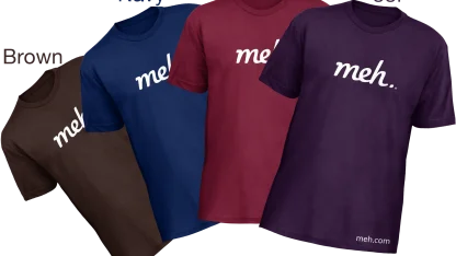 Meh Shirt on American Apparel