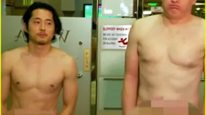 Steven Yeun & Conan visit a Korean spa.