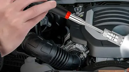 2-Pack: Ciana Magnetic Pick-Up Tool with LED Light for Hard to Reach Places