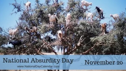 Happy National Absurdity Day!