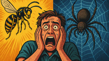 Wasps or spiders: which is scarier? (Support your answer in the comments, please.)