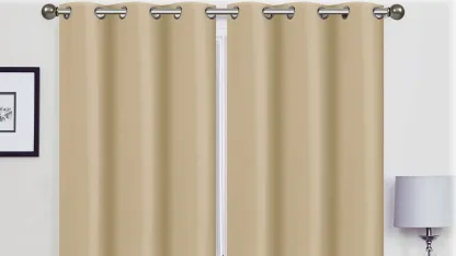 4-Pack of Foam-Back Blackout Curtain Panels