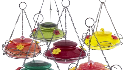 Nature's Way Glass Hummingbird Feeders