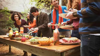 When I go to a potluck picnic, I bring: