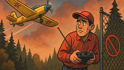 A radio controlled plane you'll never see for sale here