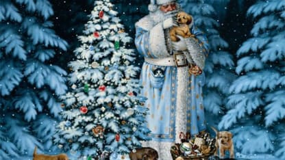 Is Santa in peril?  Is Santa the perp?