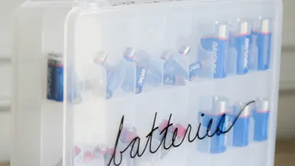 Do you organize your batteries?