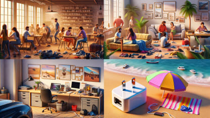 Where did you last lose a charging block?