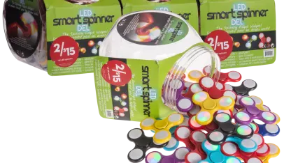 160-Pack Dead LED Fidget Spinners