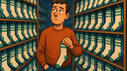 When it comes to socks, I buy: