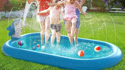 Oeves Inflatable Splash Pad (43" x 35")