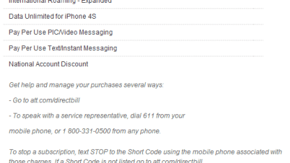 Need help with monthly charges