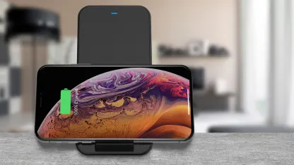 2-Pack: Studio by Belkin 10W Wireless Rapid Charging Stands