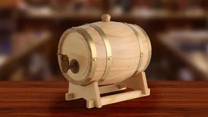 Cambridge 3-Quart Wood Wine Dispenser