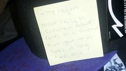 Voted Most Likely to Complain (about rules in a thread that gave up on rules a long time ago)