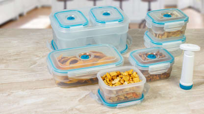 17-Piece Honey Can Do Vacuum Seal Food Storage Set