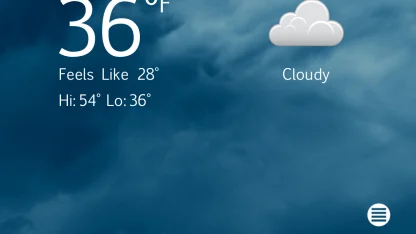 Winter returns for a day or so