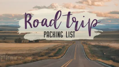 You're going on a big road trip. What do you ABSOLUTELY need?