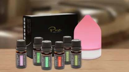 Pure Daily Care Aromatherapy Diffuser with 6 Essential Oils