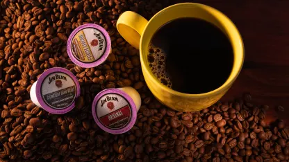 54-Pack: Jim Beam Single Serve Flavored Coffee
