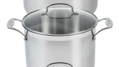 Cuisinart Classic 6-Piece Brushed Stainless Steel Stock Pot Set