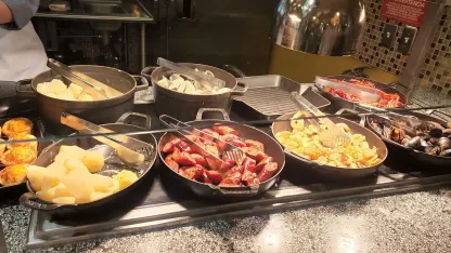 How's this for a lunch at a company cafeteria?