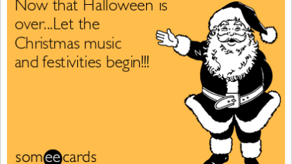 Halloween is over...