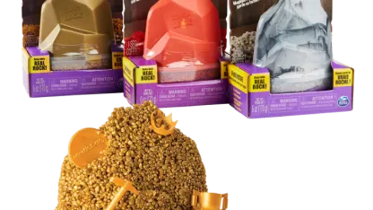 3-Pack: Spin Master Assorted Kinetic Rocks