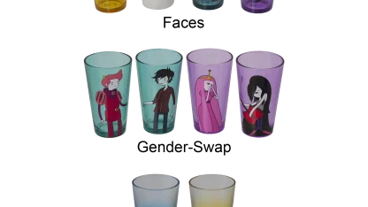 Adventure Time Pint Glasses
