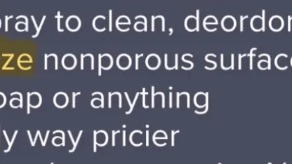 Typo in product description