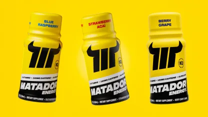 36-Pack: Matador Energy Shots (Variety Pack)