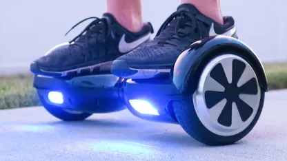Have you ever ridden one of these here hoverboard contraptions?