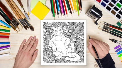 Cat Butt: An Off-Color Adult Coloring Book for Cat Lovers