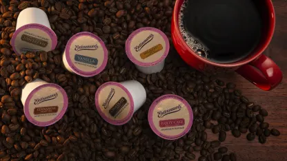 60-Count: Entenmann's Assorted Flavored Individual Coffee Cups