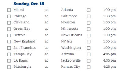 {Unofficial, Unaffiliated, Probably Not Legal} NFL Pickem - Against the Spread League
