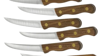 2-for-Tuesday: Chicago Cutlery Walnut Tradition Steak Knife Sets