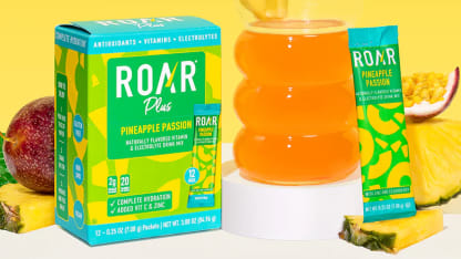 48-Pack: Roar Plus Vitamin & Electrolyte Drink Mix (Pineapple Passion)
