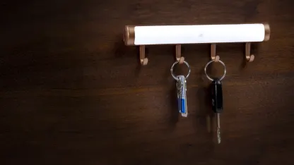 2-Pack: Flipo Genesis PIR Keychain Holder with Light Bar