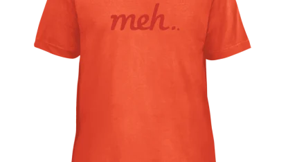 In case you missed it: Meh shirts are up at MorningSave for today