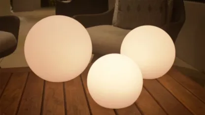 2-pack: Koble Cascade Floating LED Ball (8", 10", 12")