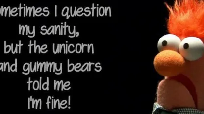 Questioning my sanity..